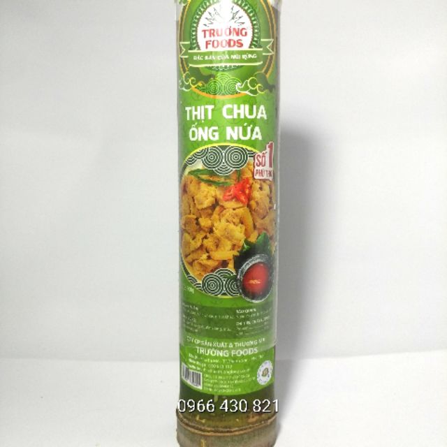 THỊT CHUA ỐNG NỨA - Trường Foods