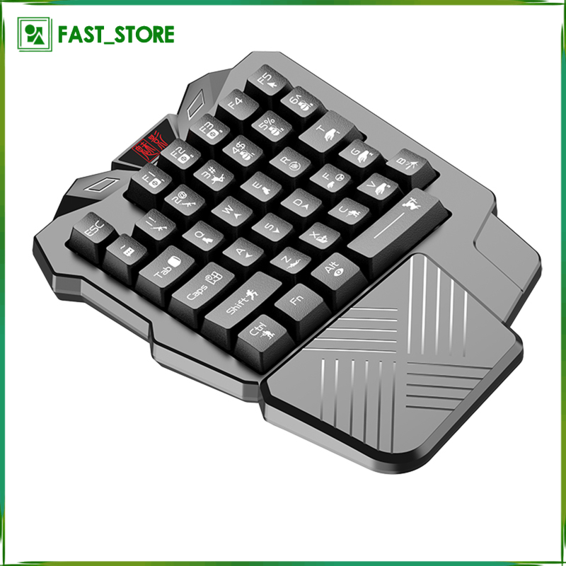 Bàn Phím Chơi Game Chuyên Nghiệp Có Dây Đeo Cổ Tay | BigBuy360 - bigbuy360.vn