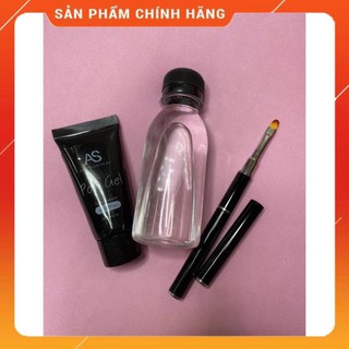 Combo gel gom - cồn tán gel - cọ