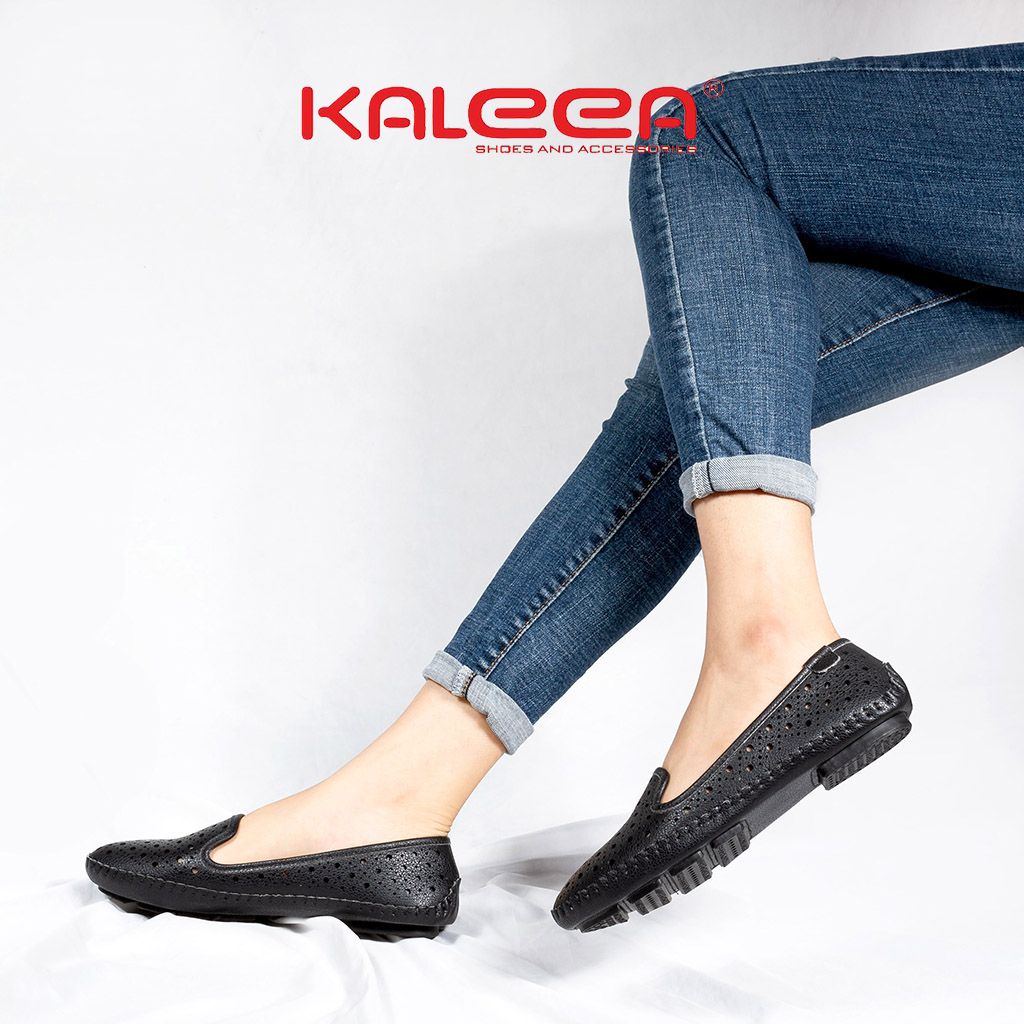 Giày Bệt Nữ KALEEA HTK2014 Giày Bệt Đế Âm Cao 2p