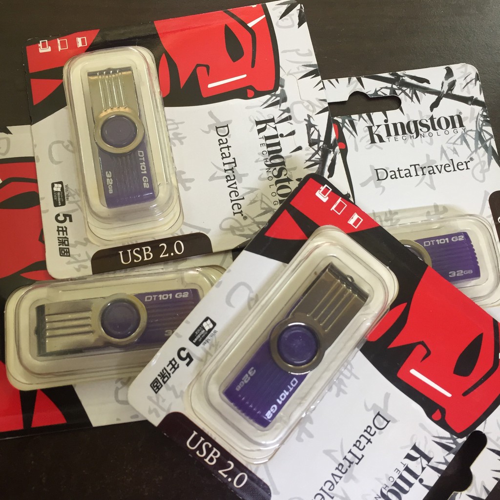 USB 4GB - 32GB Kingston (vỏ nhựa)