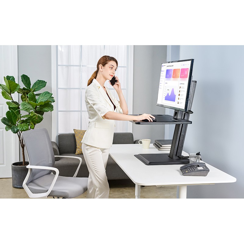 Giá đỡ màn hình gắn bàn Lên xuống S80  NORTH BAYOU