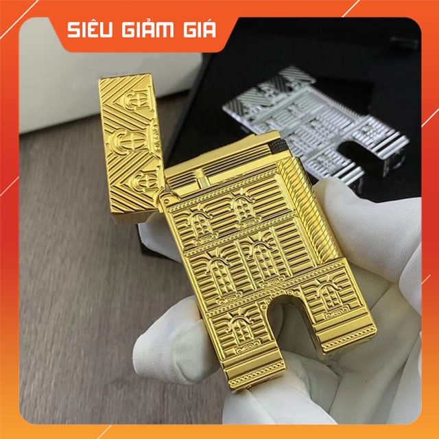 Phụ Kiện Đốt Lò 𝓗𝓸̣̂𝓹 𝓠𝓾𝓮̣𝓽 𝓫𝓪̣̂𝓽 𝓵𝓾̛̉𝓪 DP2107 Họa Tiết Hình Chiếc Cổng Độc Đáo - Màu Vàng/Bạc