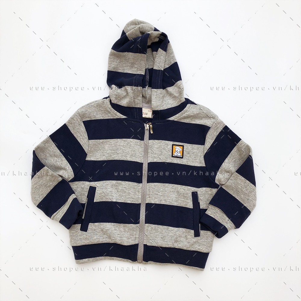 Áo khoác thun size 1 dành cho bé gái 2,3 tuổi