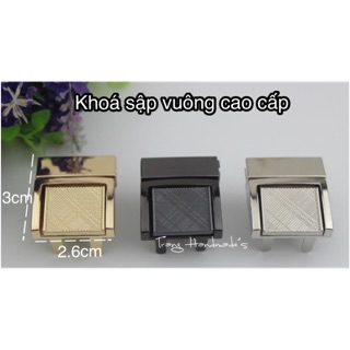 Khoá sập vuông 3 cm cao cấp