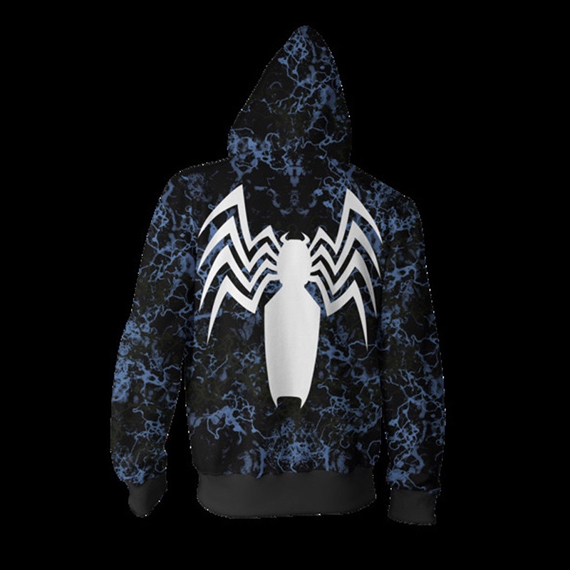 Áo Khoác Hoodie Hóa Trang Nhân Vật Venom Người Nhện | BigBuy360 - bigbuy360.vn