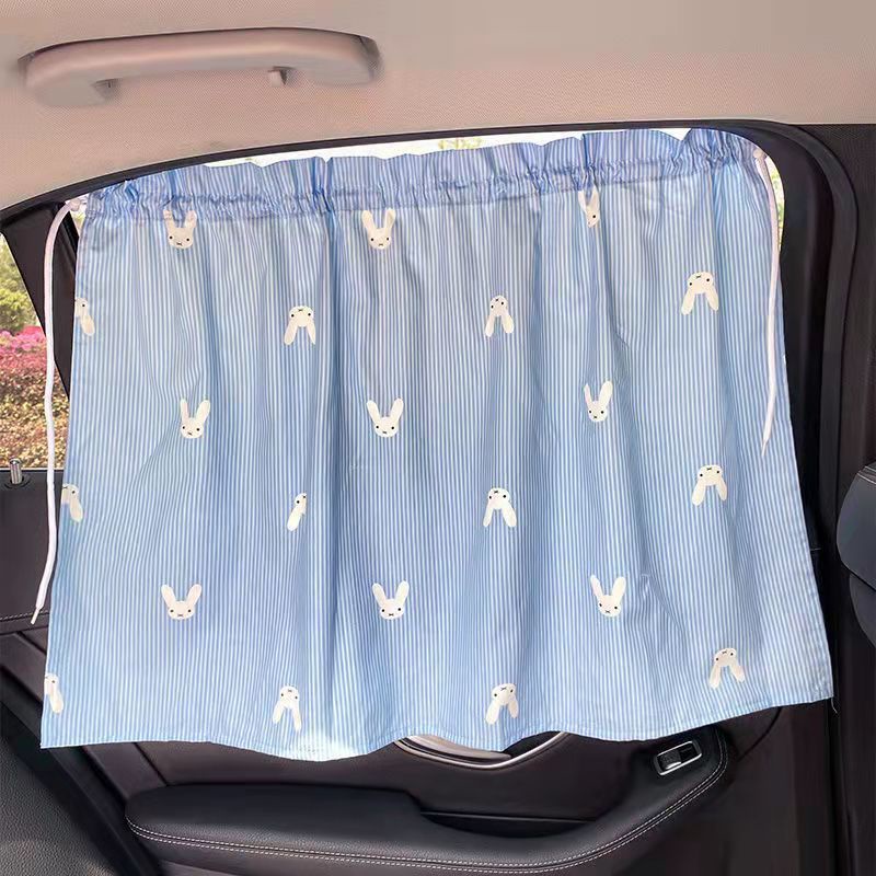 Rèm Cotton Che Nắng Chống Tia UV Cho Cửa Sổ Xe Hơi