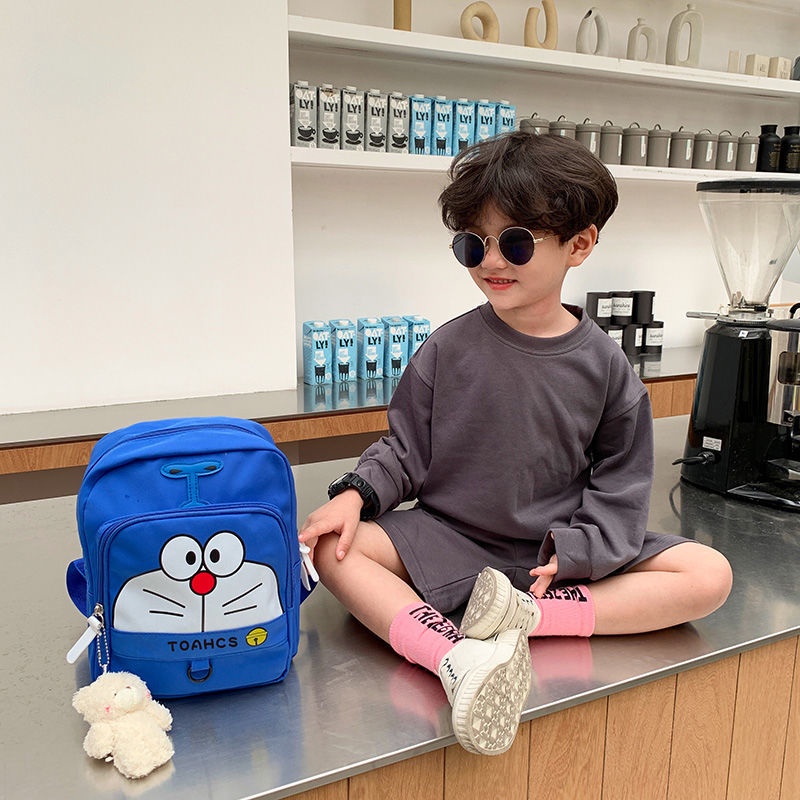 Ba Lô Trẻ Em. Ba Lô Đi Học Hình Doraemon Dễ Thương Cho Bé 3-6 Tuổi
