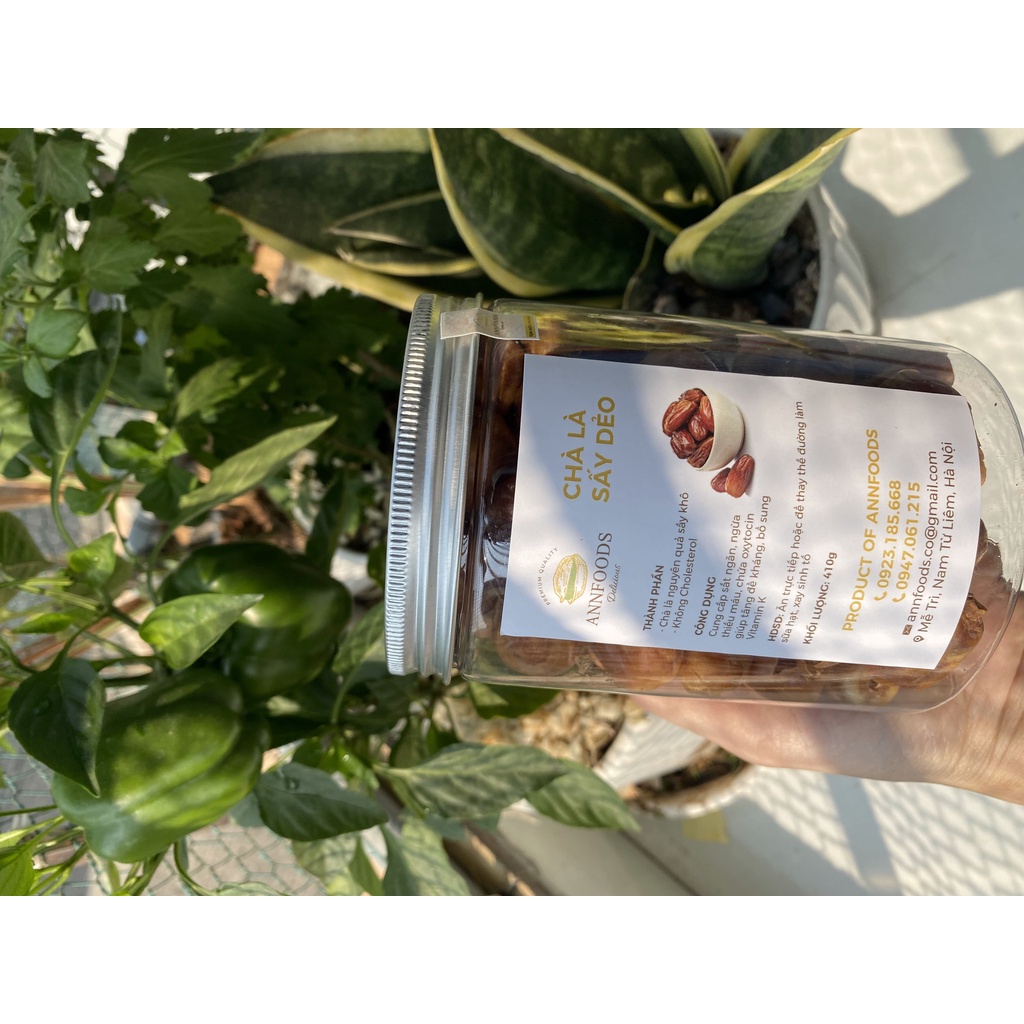 Chà Là Sấy Dẻo Chà Là Sấy Ngon Chuẩn Loại 1 Bổ Sung Vitamin K Cung Cấp Chất Sắt Tăng Sức Đề Kháng - Annfoods