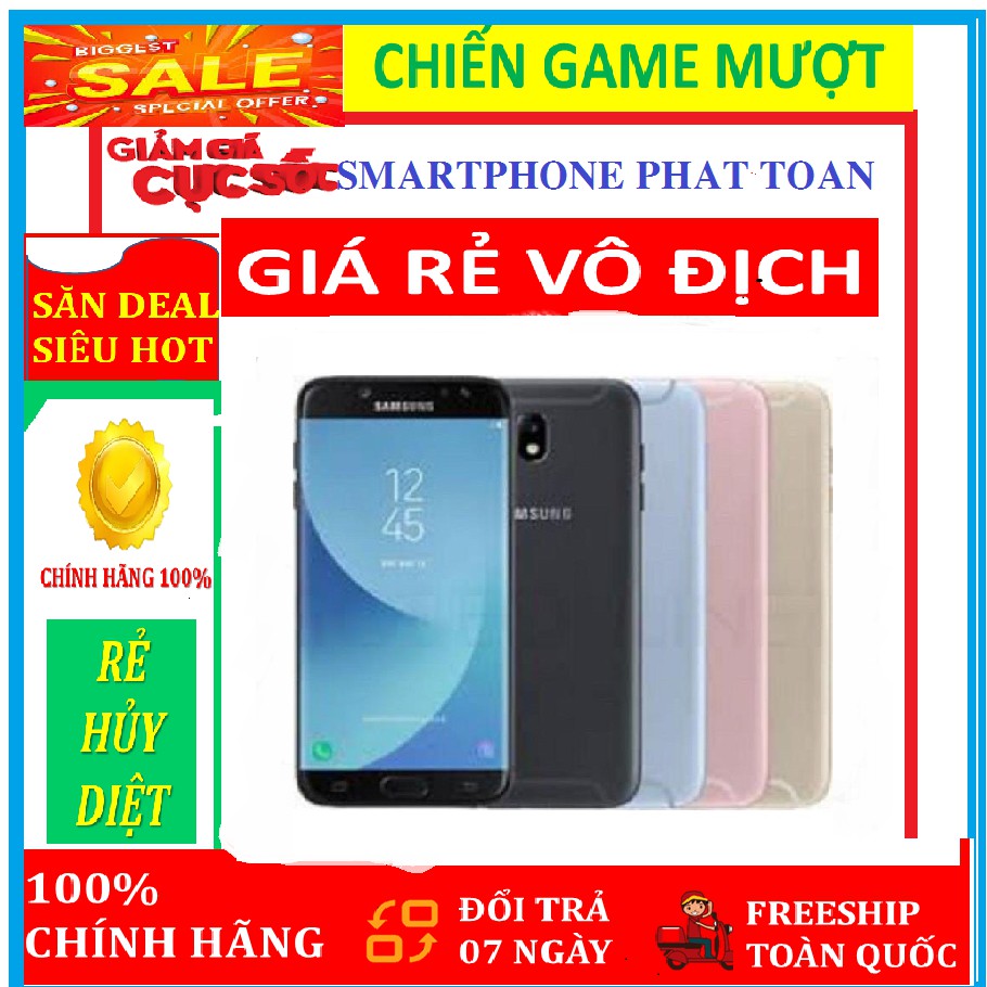 [RẺ VÔ ĐỊCH] điện thoại Samsung J7 Pro - Samsung Galaxy J7 Pro 2sim ram 3G Bộ nhớ 32G mới Chính Hãng