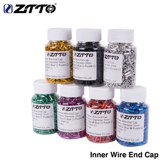 [Mã CLS2403F giảm 30k đơn 150k] Set 500 đầu bịt dây phanh xe đạp ZTTO bằng hợp kim nhôm