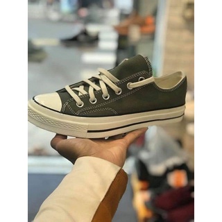 Giày /converse/ màu xanh rêu