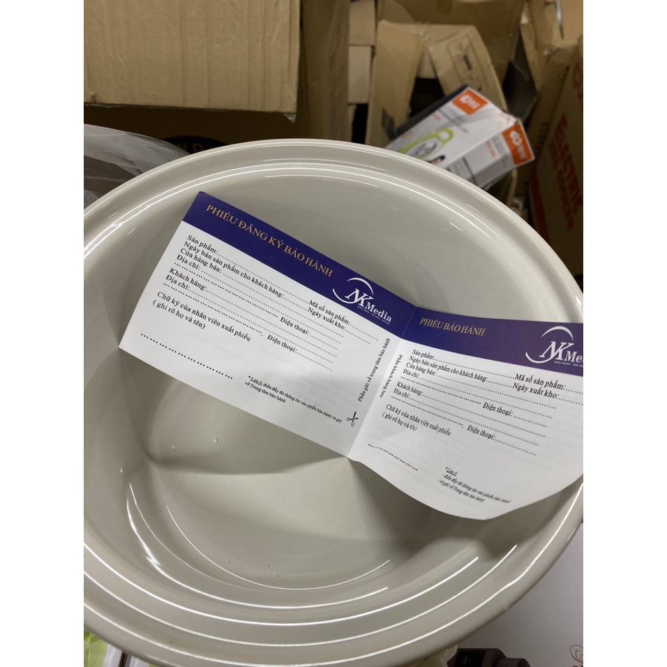 Nồi kho cá, nấu cháo điện đa năng NK MMEDIA/ FUJKA Chính Hãng Bảo Hành 12 Tháng