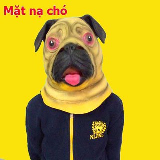 MẶT NẠ CHÓ HÓA TRANG CAO CẤP HALLOWEEN