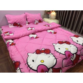 Bộ chăn phao ga gối poly