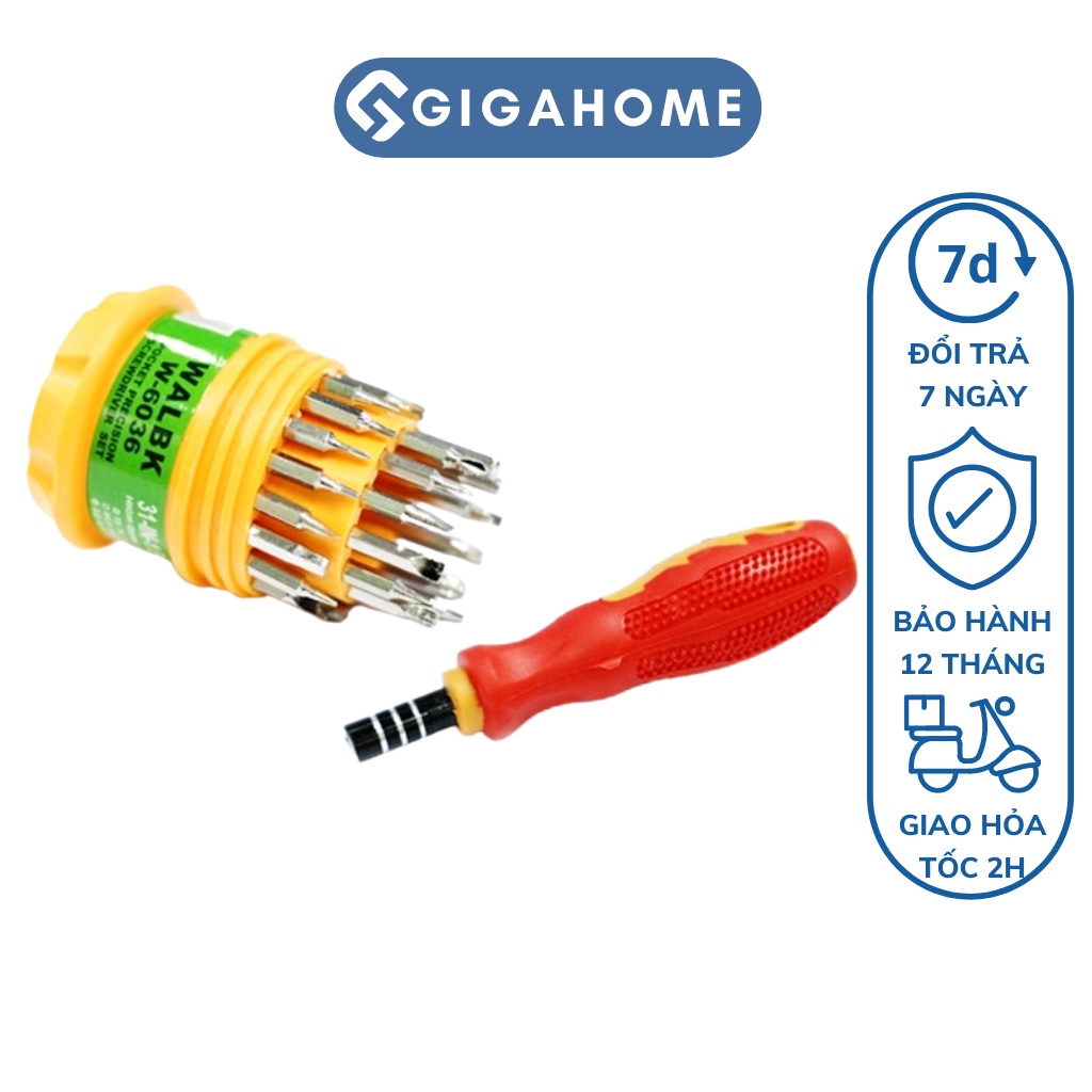 Bộ Tua Vít Đa Năng 31 Đầu GIGAHOME Sửa Chữa Điện Thoại, Đồ Dùng Gia Đình 241