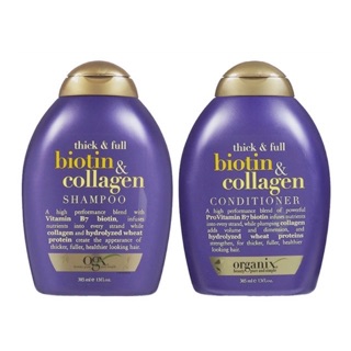 Combo dầu gội và dầu xã biotin và collagen mỹ