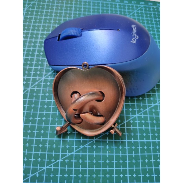 Đồ chơi trí tuệ_Thử thách trí não_The Heart (V1) - Hanayama Puzzle_Hack não_IQ Toy_Giải đố_Thông minh_Phát triển