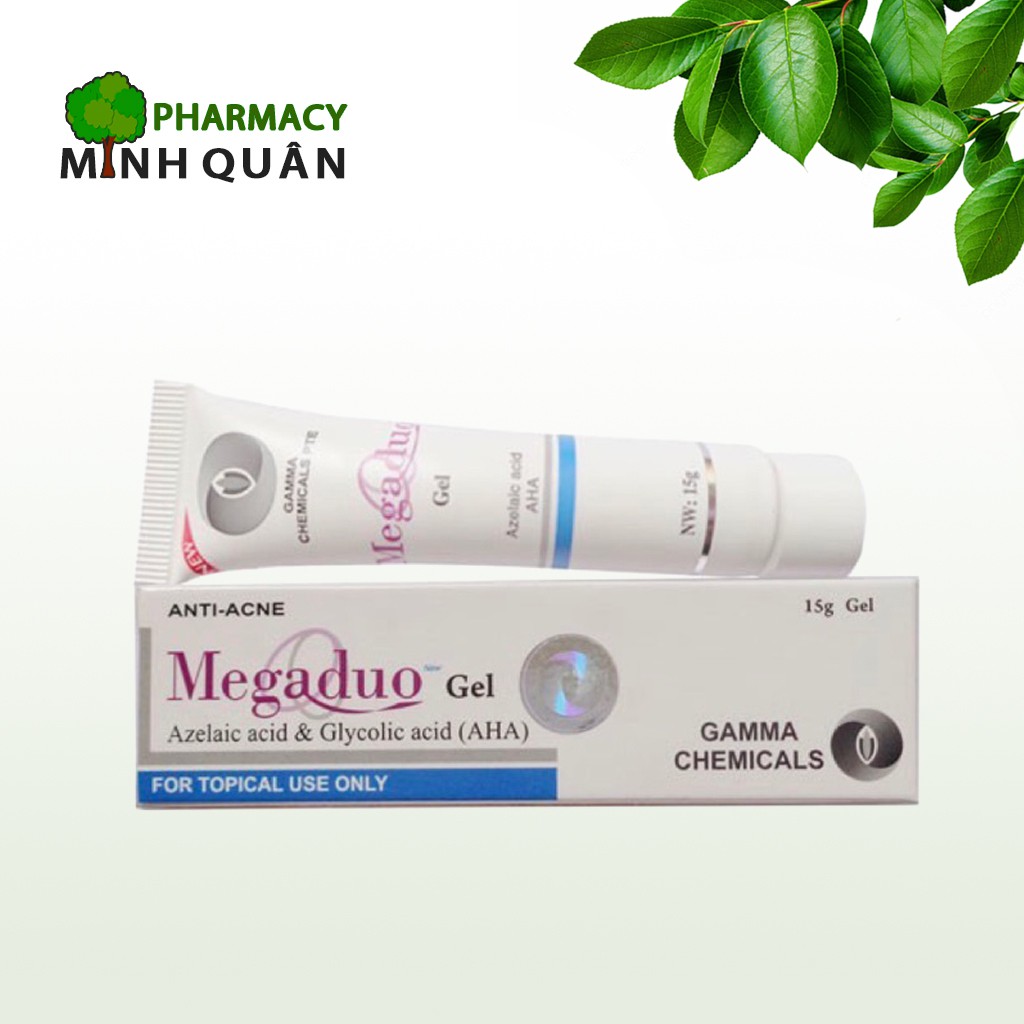 Gel mụn Mega duo 15g đánh bay mụn đầu đen