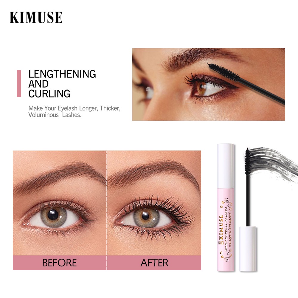 Mascara 4D KIMUSE làm dày mi chống thấm nước lâu trôi 8g AMPERE | BigBuy360 - bigbuy360.vn