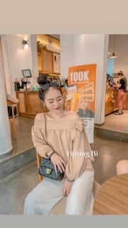 ÁO TRỄ VAI ĐŨI TAY NƠ