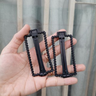 Combo 5 cái gọng kẹp tóc cuốn tóc không có mút (màu đen)