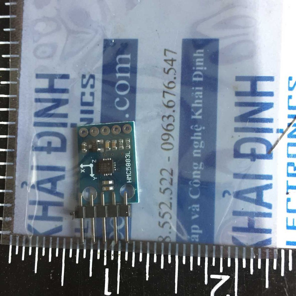 module la bàn điện tử cảm biến từ trường 3 trục GY-273 QMC5883L 5883 kde3110