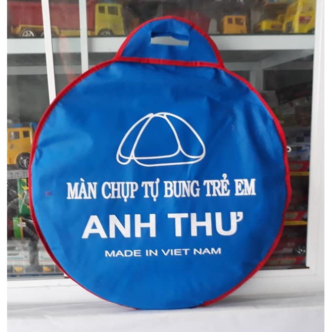 [Shopee siêu rẻ] Màn chụp tự bung trẻ em 1mx0,9m (mùng cho bé kèm túi đựng)