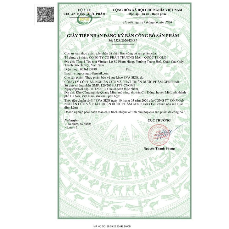 Eva Size Hỗ Trợ Giúp Săn Chắc Vòng Ngực