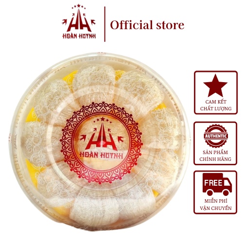 Yến Sào rút lông trắng cao cấp - Hoàn Huynh - Trọng lượng: 50gram và 100gram