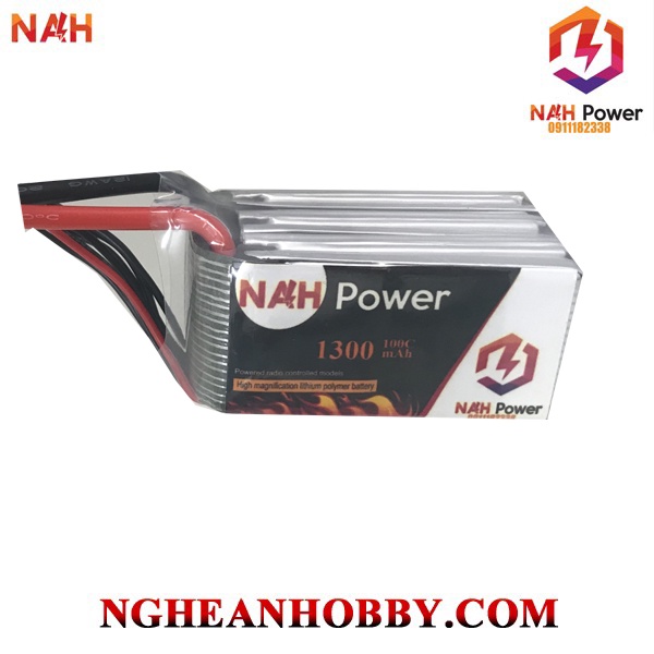 Pin 4s 14.8V 1300mAh 100C cho anh em cánh bằng, FPV...