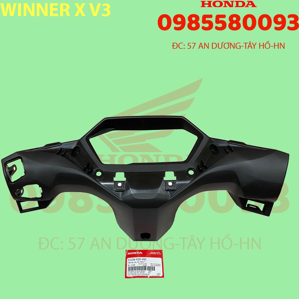 DÀN ÁO, BỘ ĐẦU ĐÈN WINNER V3 MÀU XÁM
