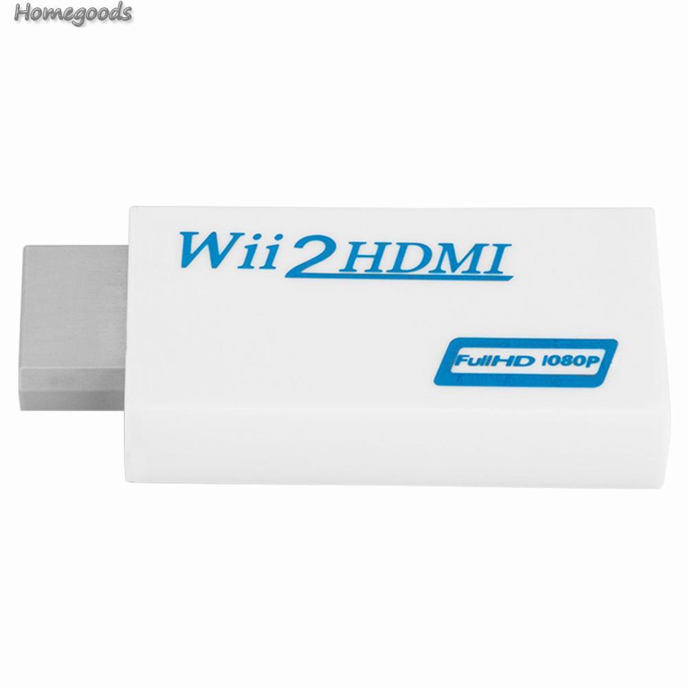 Bộ Chuyển Đổi Âm Thanh Qua Hdmi-Compatible 720p 1080p 3.5mm Wii2Hdmi-Comp