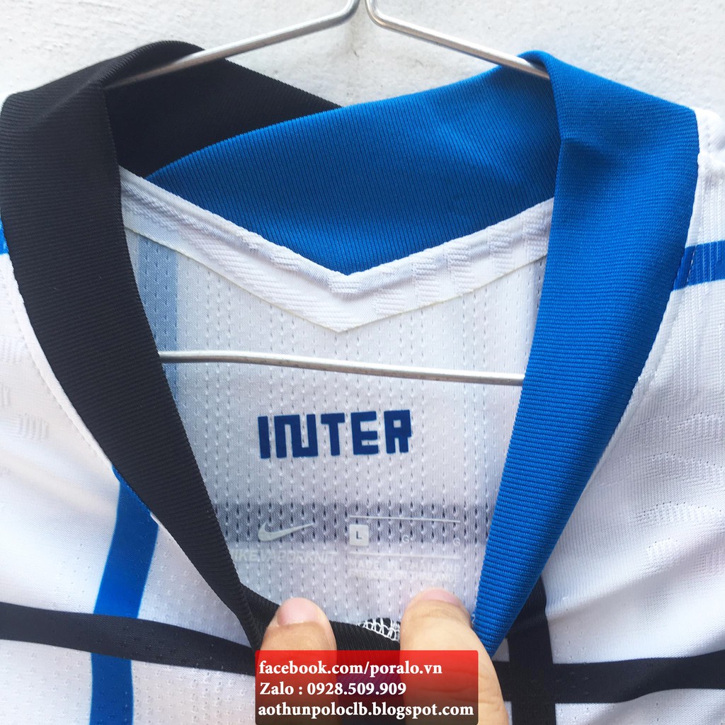 BỘ ÁO ĐẤU CLB INTER SÂN KHÁCH 2020/21 BẢN PLAYER CAO CẤP