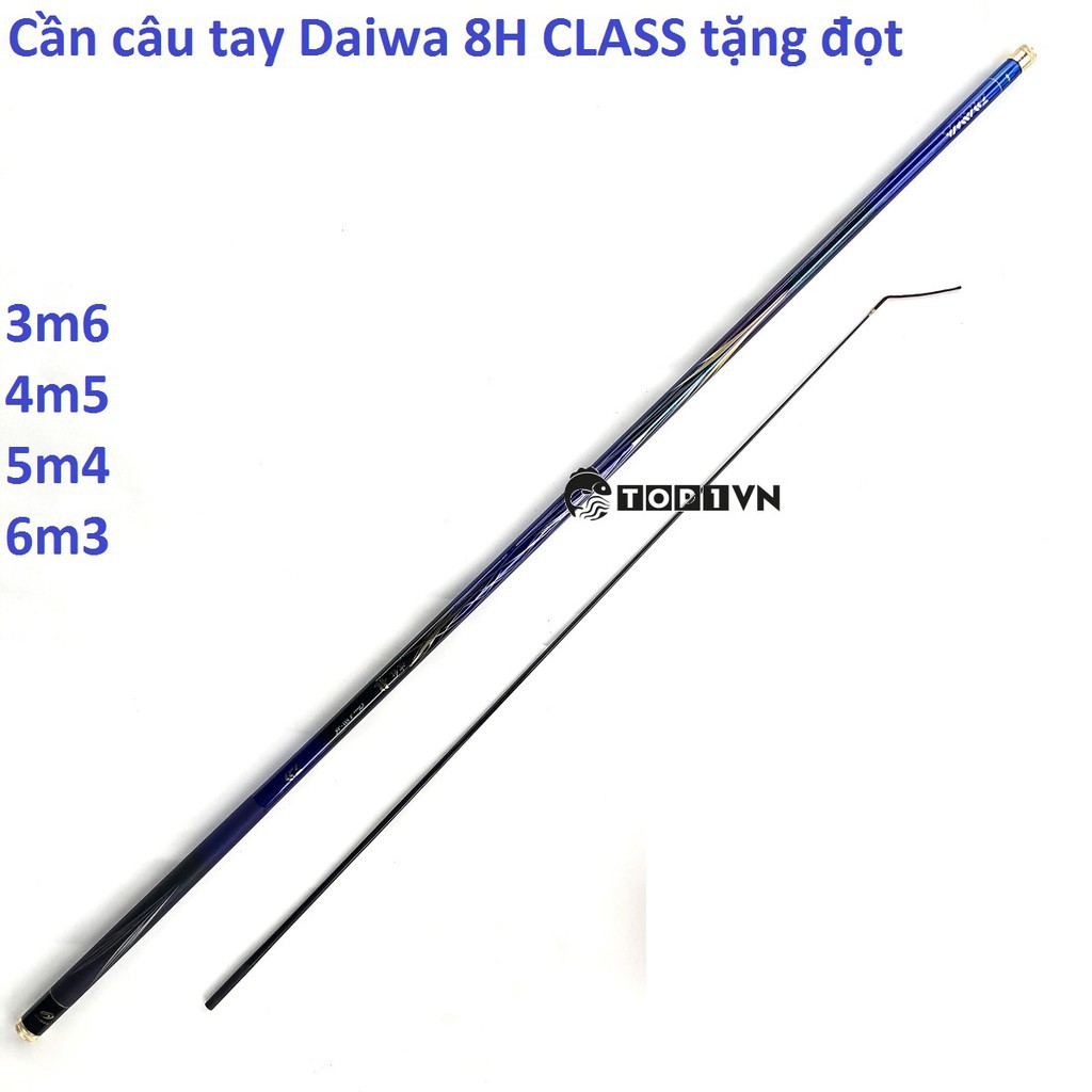 cần Daiwa Class 8H tặng đọt phụ hàng bạo lực