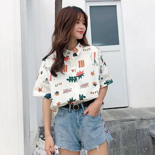 áo Sơ mi ulzzang kèm ảnh thật