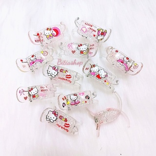 Lố 12 Kẹp Tóc Càng Cua 3 Răng 5 Răng Kitty