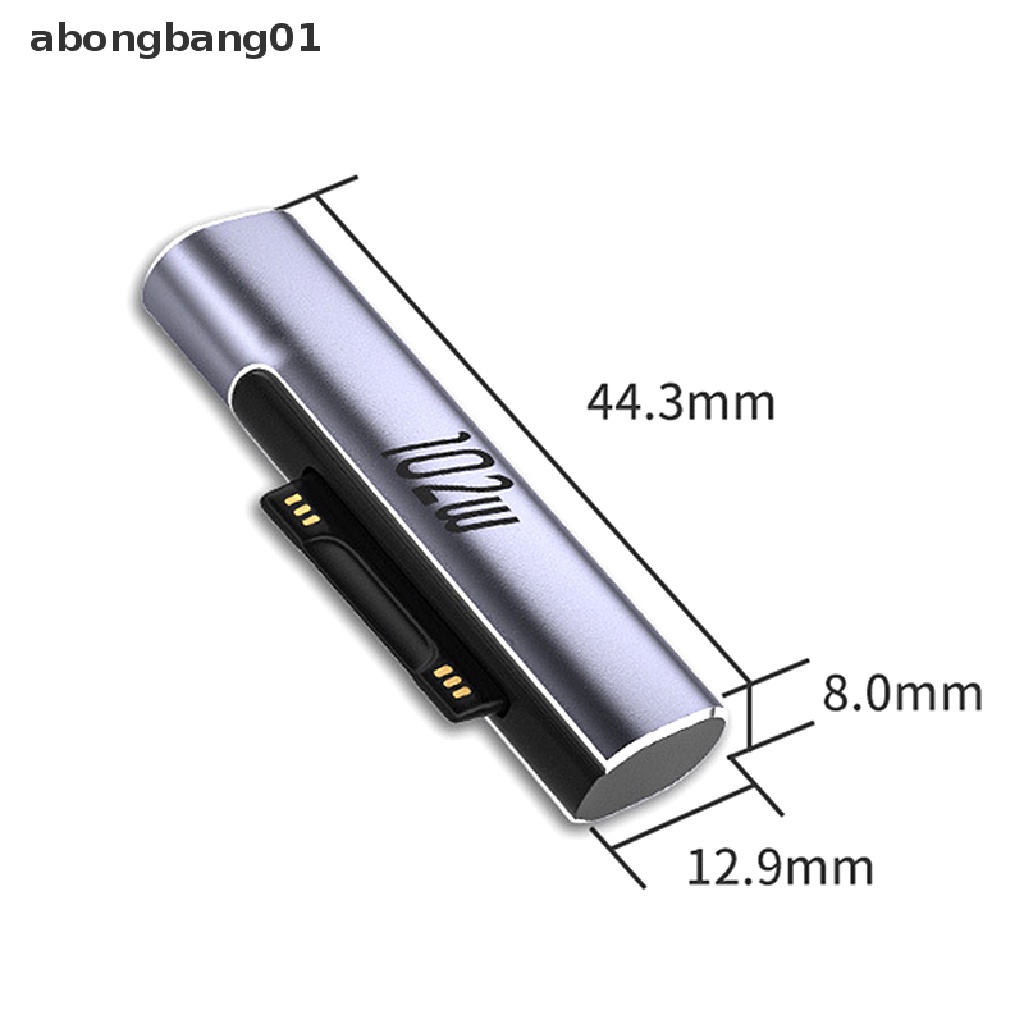 Đầu chuyển đổi USB Type C 102W PD cho máy tính bảng/ laptop Microsoft Surface Pro X 8 7 6