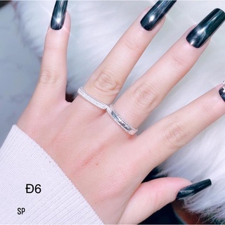 nhẫn đôi bạc ta - nhẫn cặp - nhẫn bạc đôi đẹp