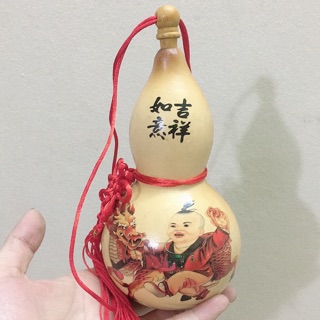 Quả bầu hồ lô cầu con, quả đã phơi khô