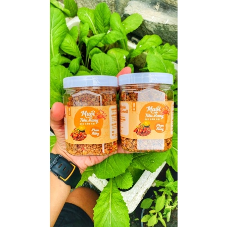 Combo 2 hủ MUỐI TIÊU RANG GHẸ(có thịt ghẹ tươi)ĐẦM NẠI Đặc sản Phanrang