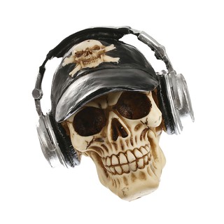 ☆Hellery☆ Đồ trang trí đầu lâu 3D trang trí