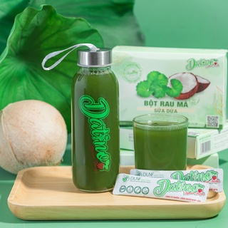 Bột rau má sữa dừa datino hộp 10 gói x 15gram