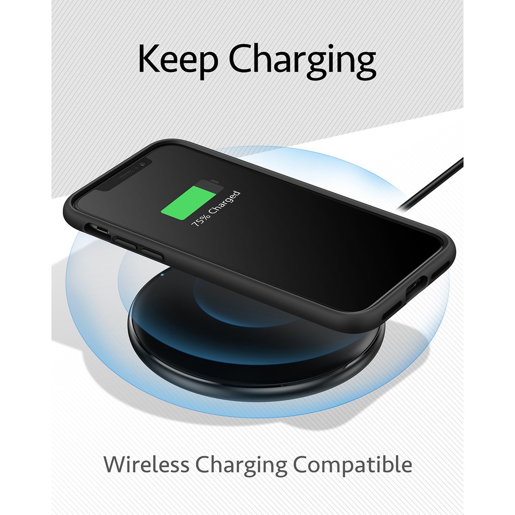 Ốp Lưng ANKER Karapax Silicone cho IPhone X A9028 mỹ