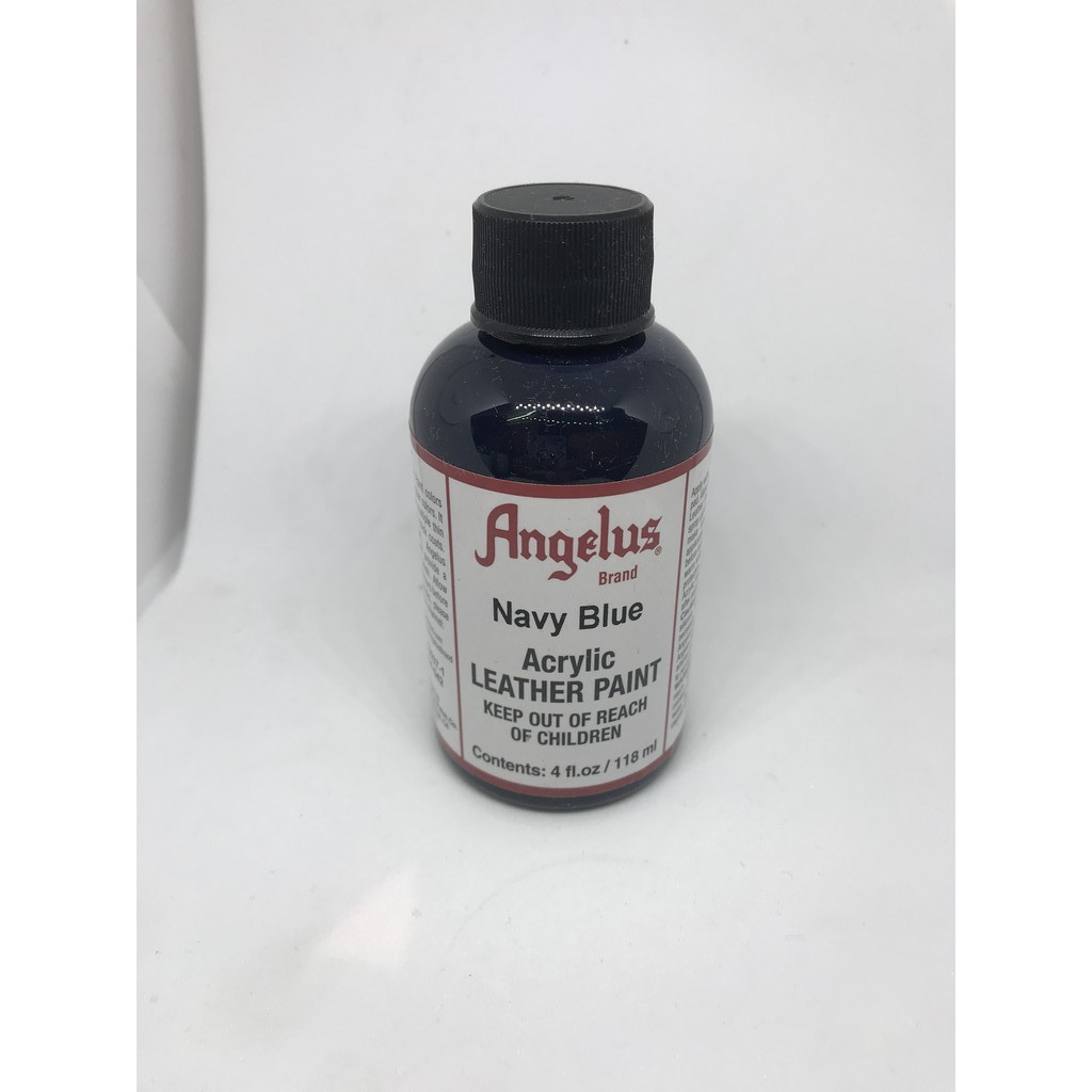 Navy - Màu Angelus Leather Paint | Màu sơn vẽ cho da, vải - màu custom giầy, túi chuyên dụng