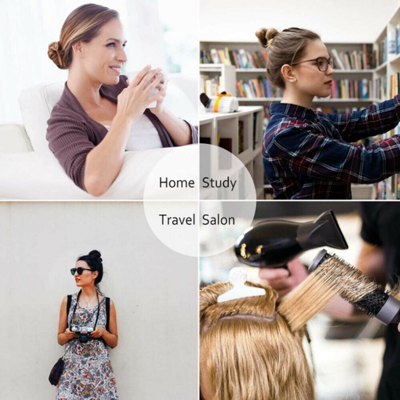 Kẹp Bướm Bản Rộng Bằng Nhựa Nhiều Màu Sắc Chuyên Dụng Cho Salon Làm Tóc