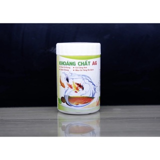 Khoáng chất cho cá khoáng chất ag giúp tăng khả năng hấp thụ thức ăn, giảm stress cho cá rồng lọ 200g