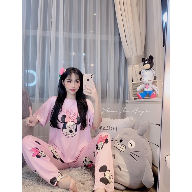 Bộ thun cute quần dài | BigBuy360 - bigbuy360.vn