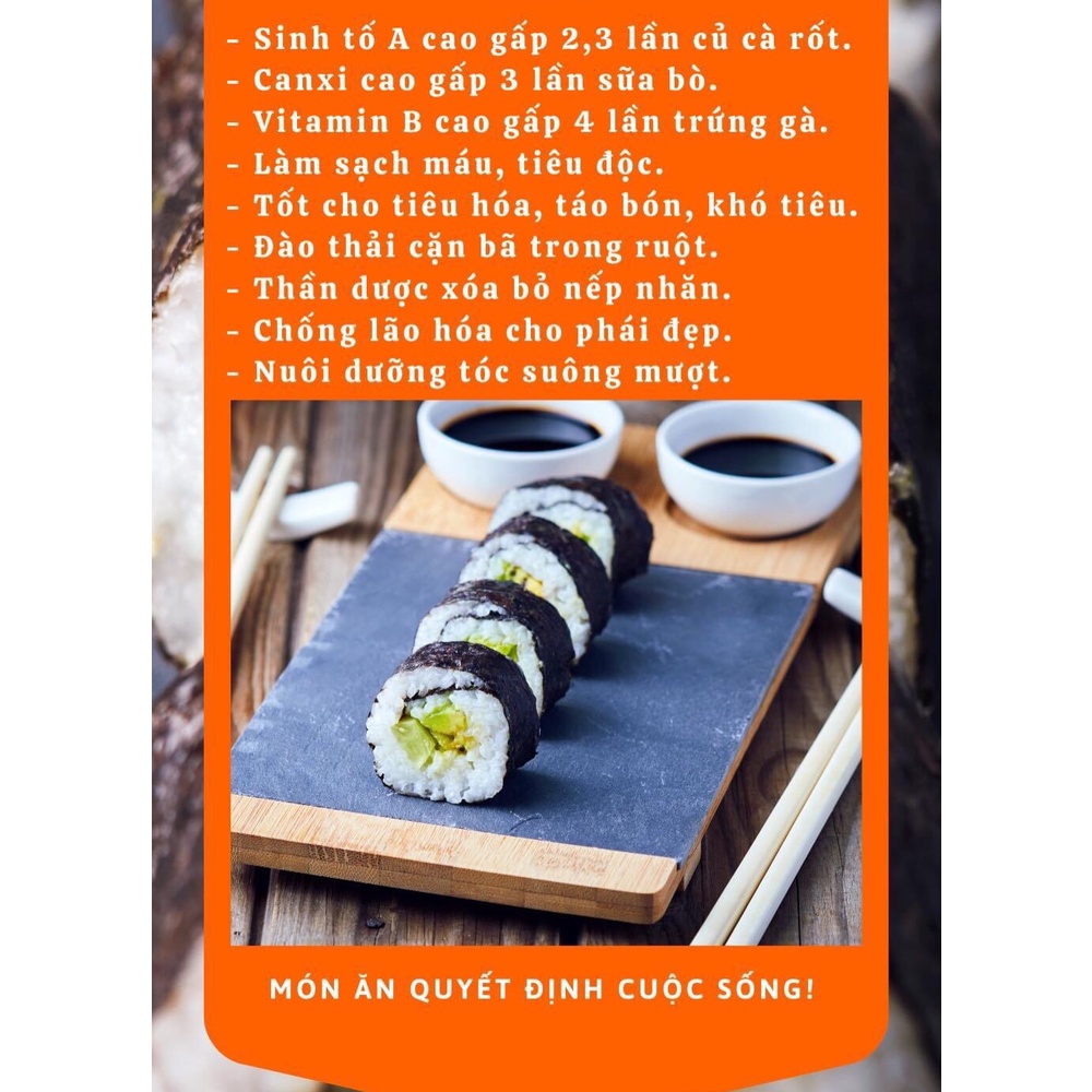Rong biển khô Yakinori Quy Nguyên 135gram