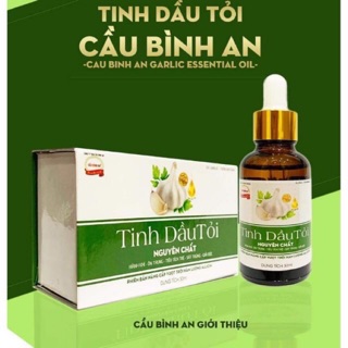 Tinh dầu tỏi Cầu bình an nhà Bún
